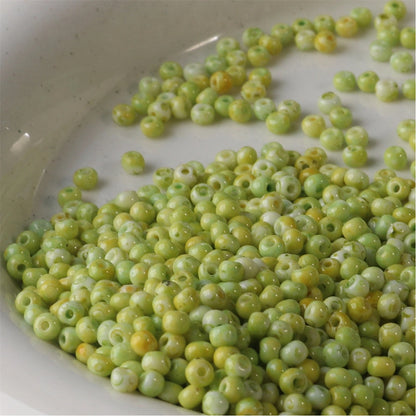 Premium Picasso Oil Painting Texture Seed Glass Beads 2mm 3mm 18