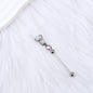 Beadable Plastic Tether Tabs With Bars