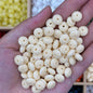 Resin Spacer Beads 10mm Oil Painting Texture 60pcs 12