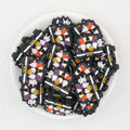 Halloween BOO Dwarf Car Silicone Focal Beads 20pcs 2