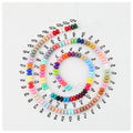 12mm Silicone Spacer Beads Color-Shifting Lentil Loose 50Pcs - #1