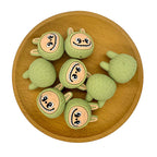 Silicone 3D Focal Beads Bunny Faces LaBuB Head Multi Color 20pcs 9