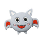Silicone Focal Beads Halloween Ghost Pumpkin Bat Designs 10pcs 12