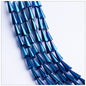Tapered Transparent Glass Beads 4mm 8mm Plum Tint 700pcs 10 Strands 14