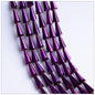 Tapered Transparent Glass Beads 4mm 8mm Plum Tint 700pcs 10 Strands 9