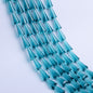 Tapered Transparent Glass Beads 4mm 8mm Plum Tint 700pcs 10 Strands 2