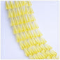 Tapered Transparent Glass Beads 4mm 8mm Plum Tint 700pcs 10 Strands 6