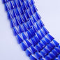 Tapered Transparent Glass Beads 4mm 8mm Plum Tint 700pcs 10 Strands 5