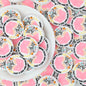 Silicone Focal Beads Just A Girl Who Loves Reading Pink Book Floral Text 20pcs