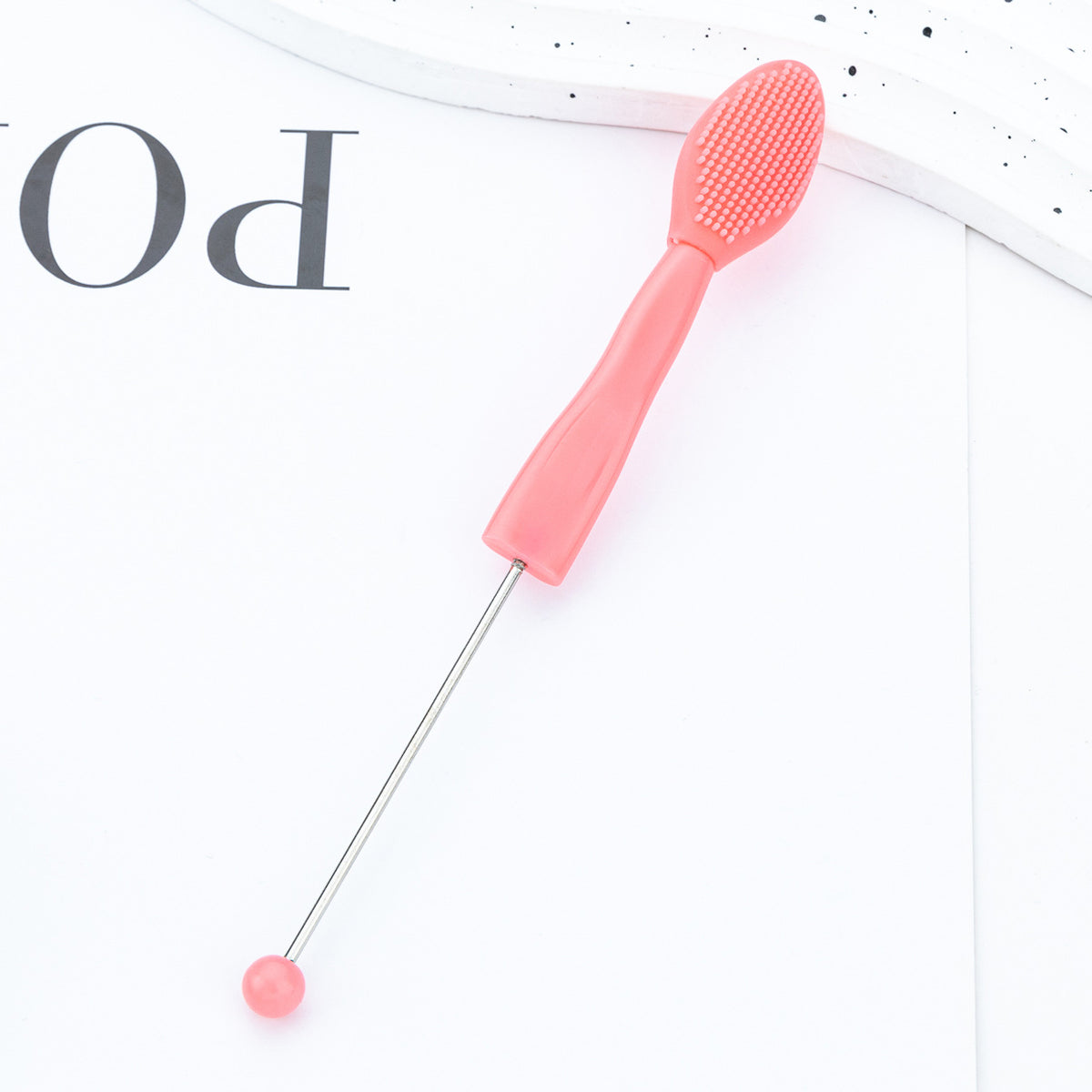 Beadable Lip Scrub Brushes Multi-functional