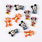 Silicone 3D Focal Beads Disney Mickey Minnie Tigger Detailed Character 20pcs 5