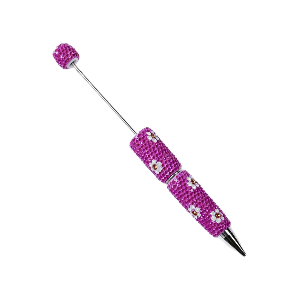 Candy Color Daisy Crystal Beadable Pen  5