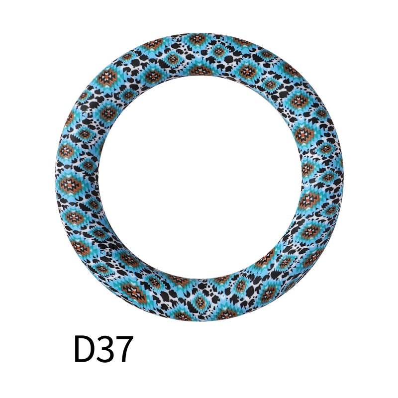 65mm Printing circular silicone rings 39