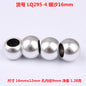 Glossy Metallic CCB Plastic Dreadlock Acrylic Beads 40pcs 9