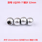 Glossy Metallic CCB Plastic Dreadlock Acrylic Beads 40pcs 12