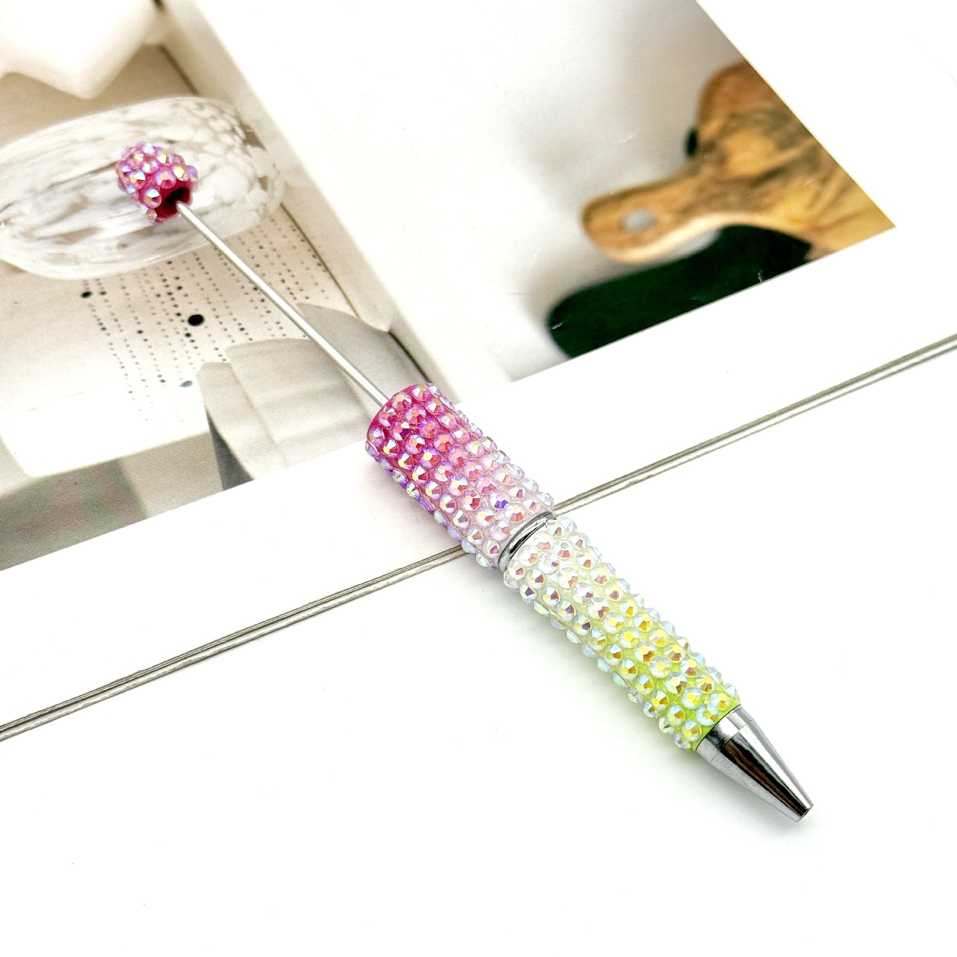 Heavy Industry Color Crushed Diamond Beadable Pen 15