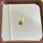 Tulip Cat Acrylic Square Beads 10mm Cute Cartoon Pastel 20pcs 2