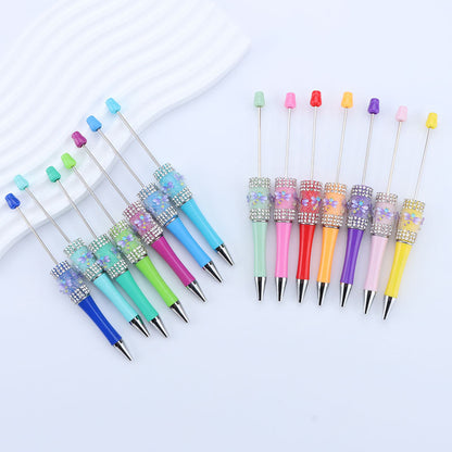 Beadable Pen with Dragonfly Sugar Rhinestone 4