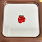 Painted Cherry Acrylic Beads 18mm Baking Labub Kitty Pattern 10pcs 4