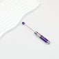 Beadable LED Flashlight Aluminum Alloy Laser Infrared Banknote Verification - 6-Purple