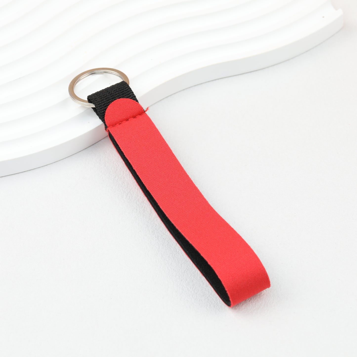 Neoprene Wristlet Keychain Comfortable Soft Loop 135mm