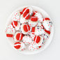 3D Crushed Sugar Cake Cup Focal Beads 20 pcs 6