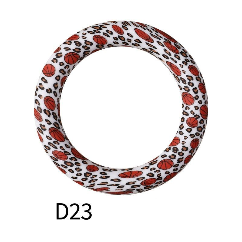 65mm Printing circular silicone rings 25