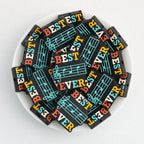 Silicone Focal Beads Dad Theme Legendary Dad Best Ever 20pcs