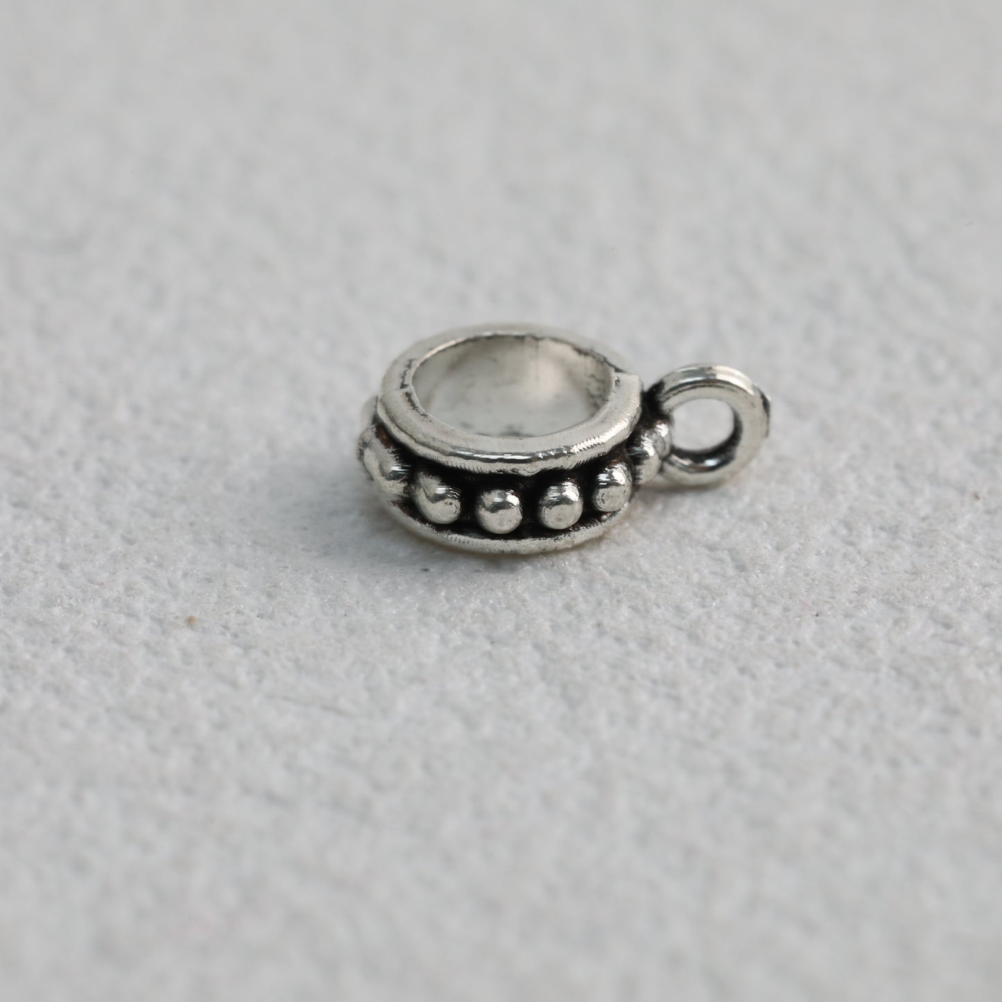 Alloy Double Hole Spacer Beads 10mm Vintage Tibetan Style 90pcs