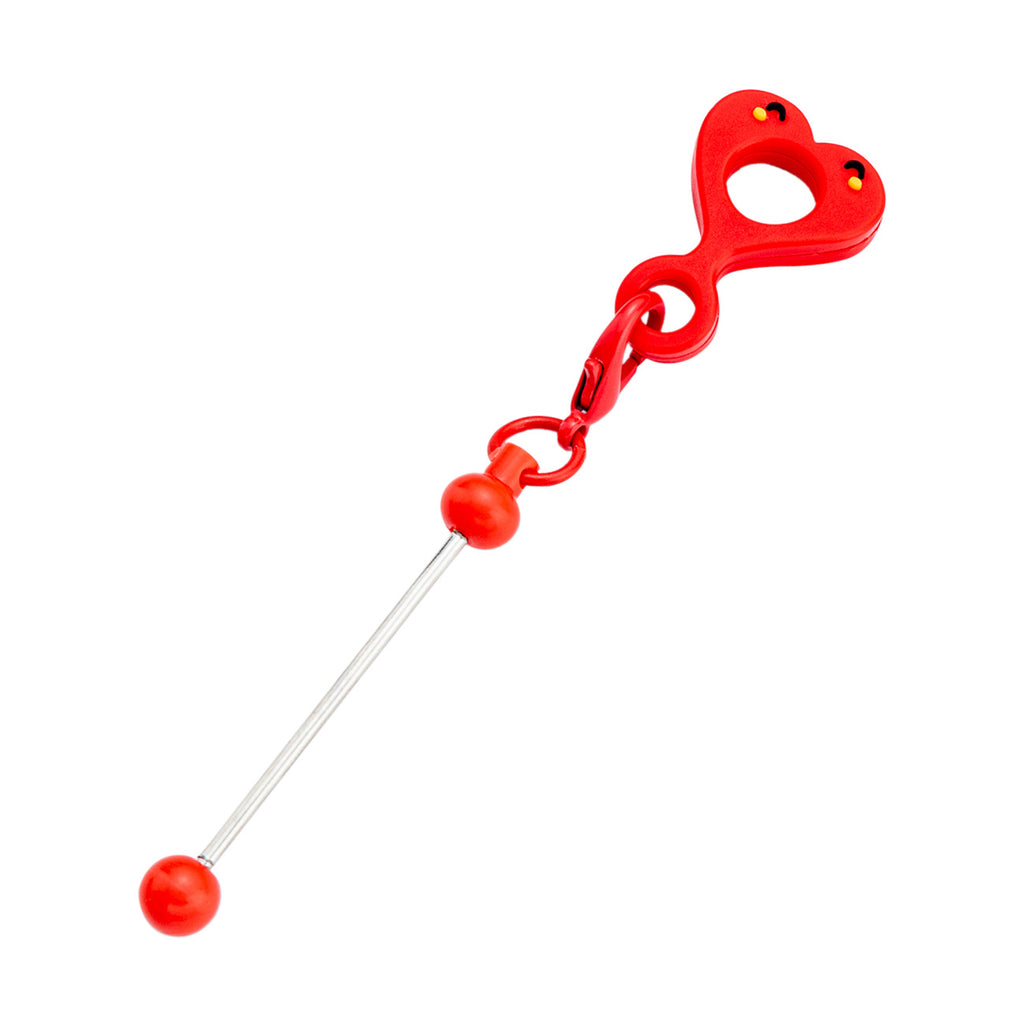Beadable Cup Charms Smiley Heart-shaped