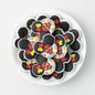 Juneteenth Silicone Focal Beads Black Hair Design 20 pcs