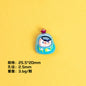 Plating POP BEAN Lucky Star Series Resin Beads Whimsical Characters 10pcs 9