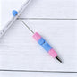 Gradient Candy Color Beadable Pen with Full Rhinestones 7