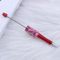 Star Sequin Creative Beadable Pen Plastic 6