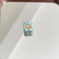 Anime Crayon Shin Chan Printed Acrylic Square Beads 14mm 10pcs 4