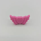 Wing Silicone Beads Mixed Colors 20pcs 10