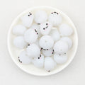 3D Cute Glitter Steamed Stuffed Bun Silicone Focal Beads 20pcs 4