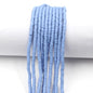 Flat Clay Beads 4mm Solid Color Polymer Disc 10strands 30