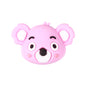 Silicone 3D Focal Beads Koala Head Multi Color Pastel Shades 20pcs 14