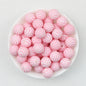 15mm Colorful Polka Dot Print Round Silicone Beads  50pcs 4