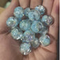 Twilight Rose Resin Beads 16mm Round Mixed Colors 20pcs 16
