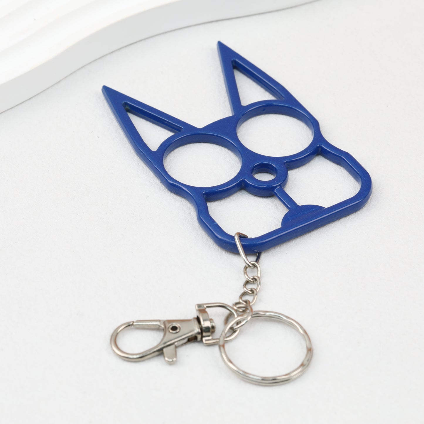 Self Defense Keychain Zinc Alloy Dual Pointed Multi Functional