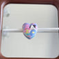 Cartoon Zoo Series Heart Acrylic Beads 25mm Pastel Colors 10pcs 5