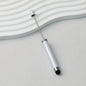 Beadable Stylus Pen Plastic Multi Color 3 in 1 Function - White