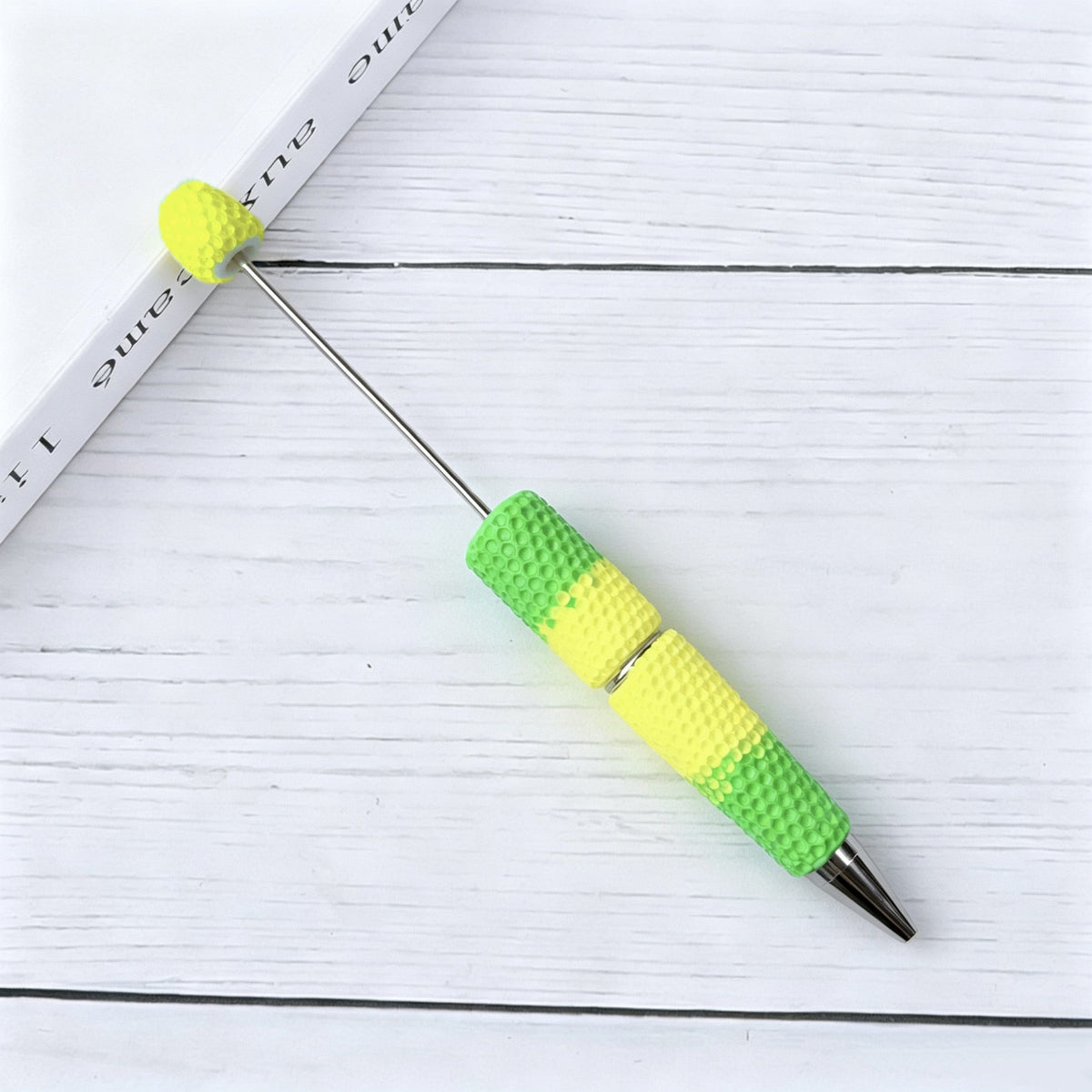 Gradient Candy Color Beadable Pen with Full Rhinestones 14