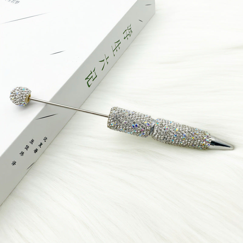 DIY Creative Exquisite AB Rhinestones Beadable Pen 9