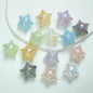 UV Finish Jelly Five-Pointed Star Acrylic Beads 25x16mm 50pcs 13