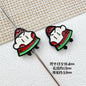 Painted Alloy Metal Beads Crayon Shin-Chan Series 10pcs 9