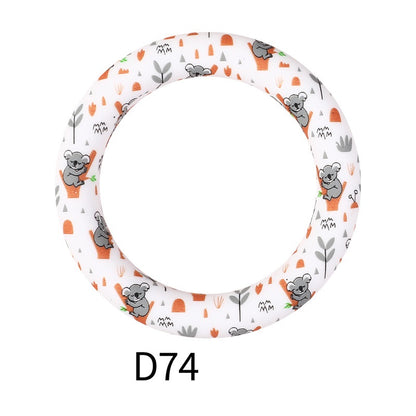65mm Printing circular silicone rings 73