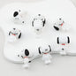 3D Character Shaped Silicone Focal Beads Snoopy Design 20pcs - Snoopy